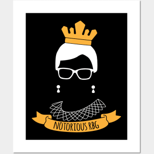 Notorious RBG Feminist for Ruth Bader Ginsburg Fan Posters and Art